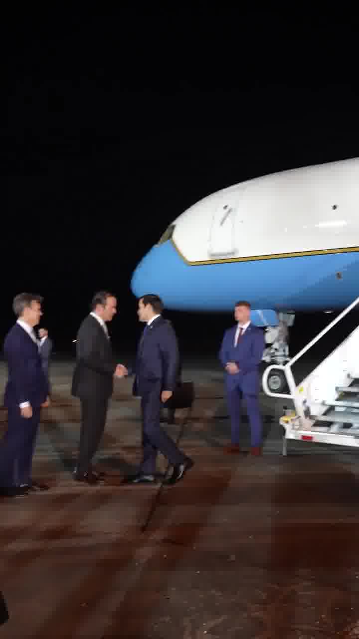 Secretary of the State Rubio: Arrived in Panama this evening on my first trip as Secretary of State. We're working days, nights, weekends - whatever it takes to strengthen our national security, protect our borders, and enhance economic prosperity for Americans